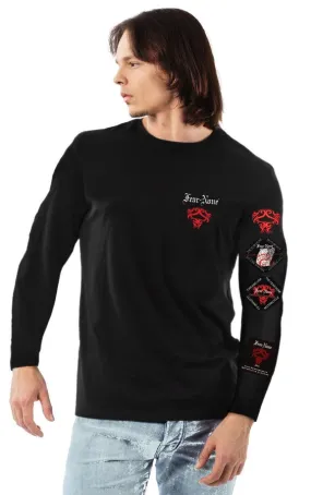 4 Badge Racing Shirt Long Sleeve