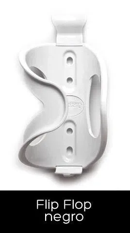 ARUNDEL BOTTLE CAGE FLIP FLOP - WHITE