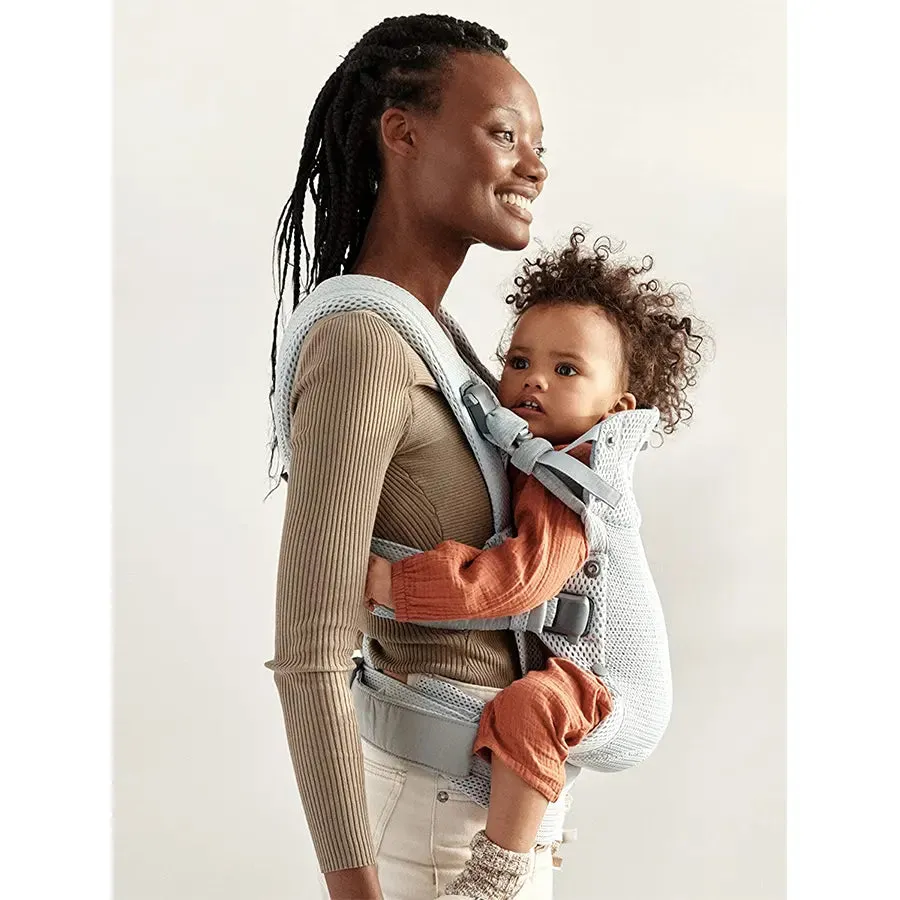 BabyBjorn Baby Carrier Harmony - 3D Mesh (Silver)