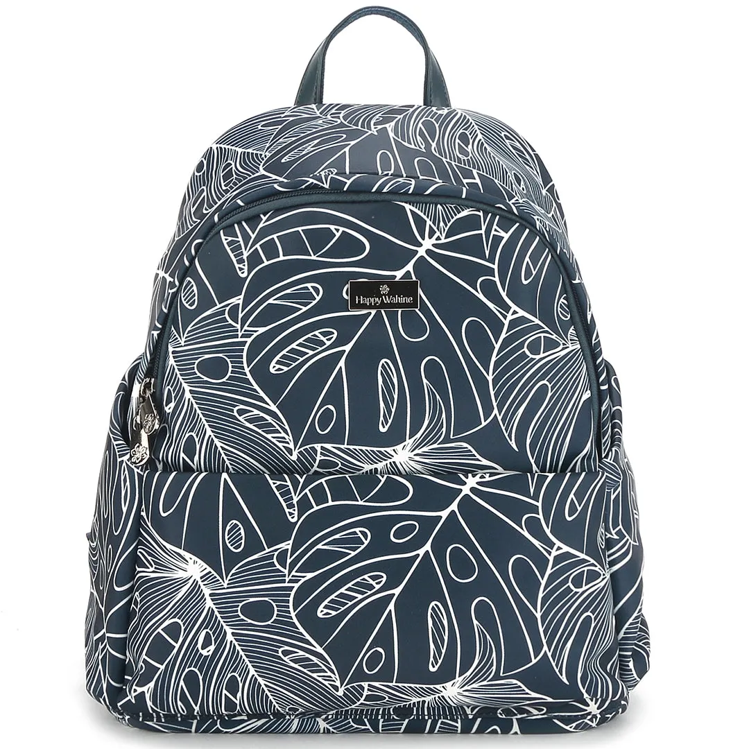 Backpack Ke'olu Monstera Lines Navy