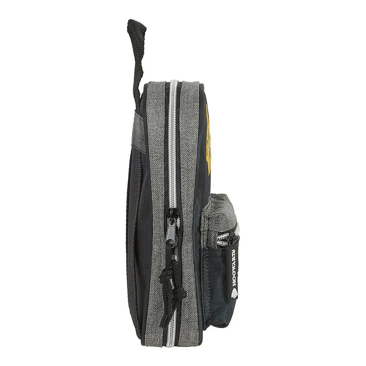 Backpack Pencil Case Hogwarts Harry Potter Hogwarts 12 x 23 x 5 cm Black Grey 33 Pieces
