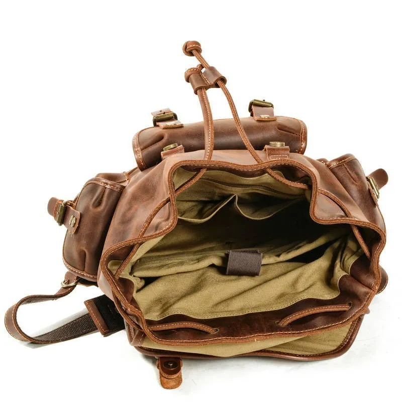 Baltimore  Leather Backpack for Men