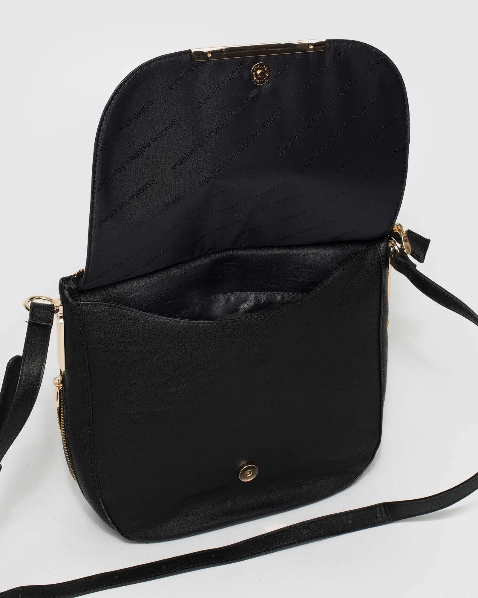 Black Sabina Saddle Bag