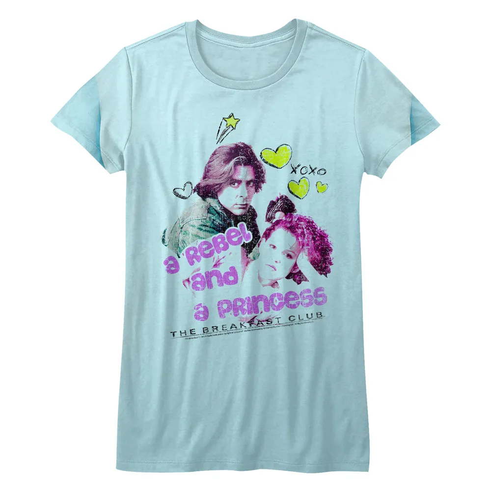 Breakfast Club Notebook Couple Juniors T-Shirt