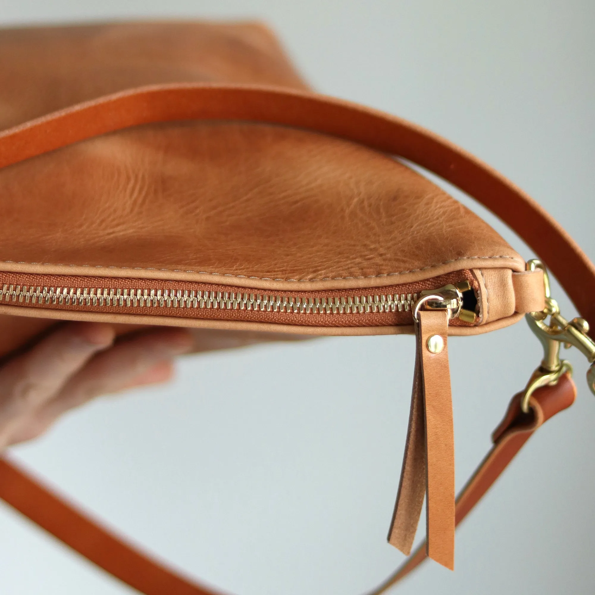 Custom Listing for Courtney - Large Slouchy Hobo Crossbody - Beige