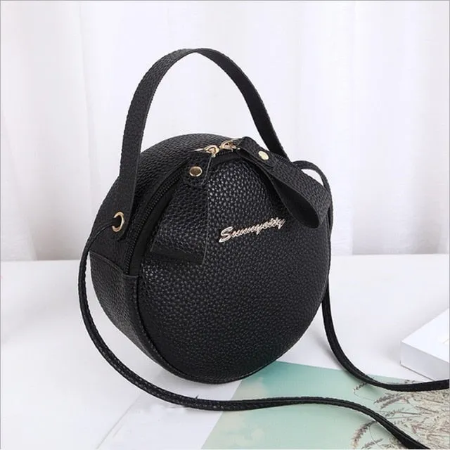 Decent Round Messenger Bag