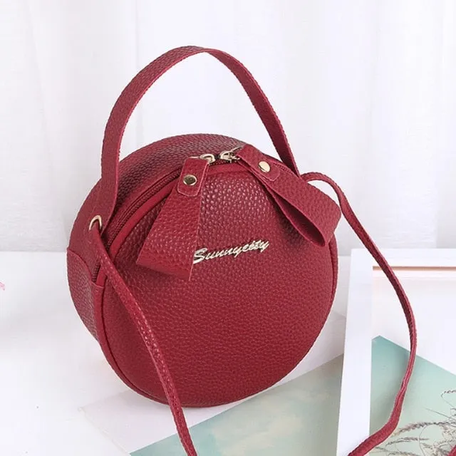 Decent Round Messenger Bag