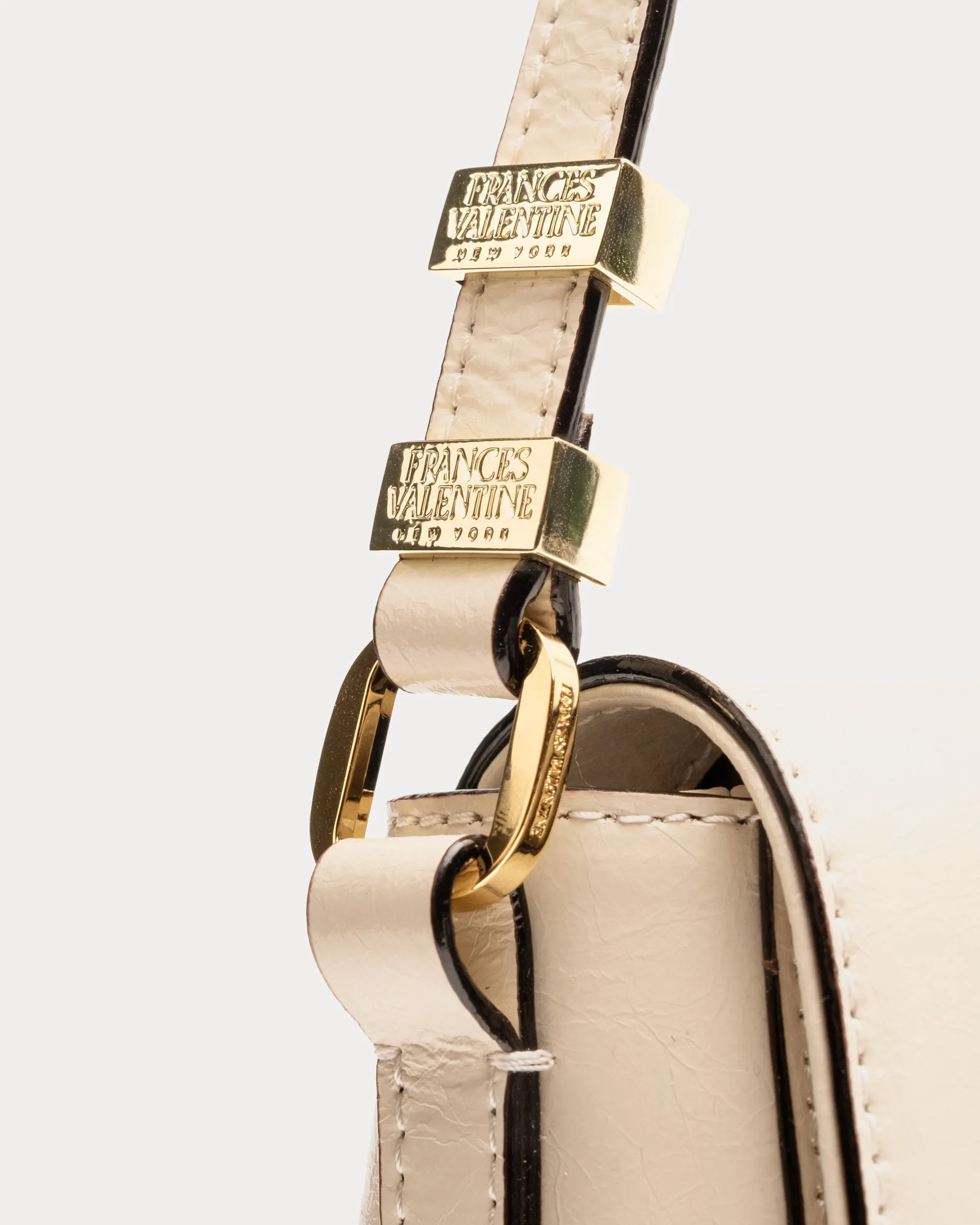Ellen Saddle Bag Crinkled Leather