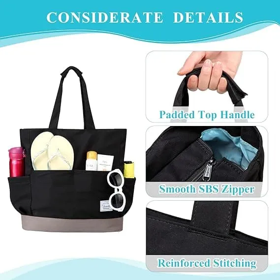 Eye-catching Beach Tote Bag