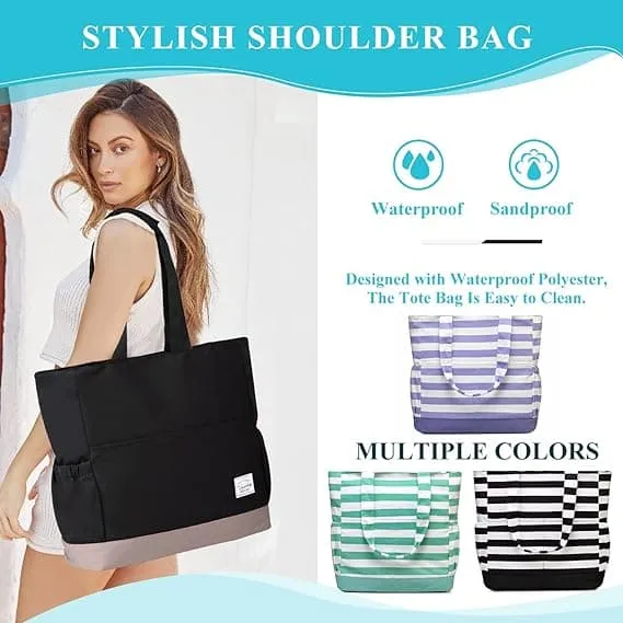Eye-catching Beach Tote Bag