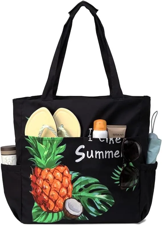 Eye-catching Beach Tote Bag