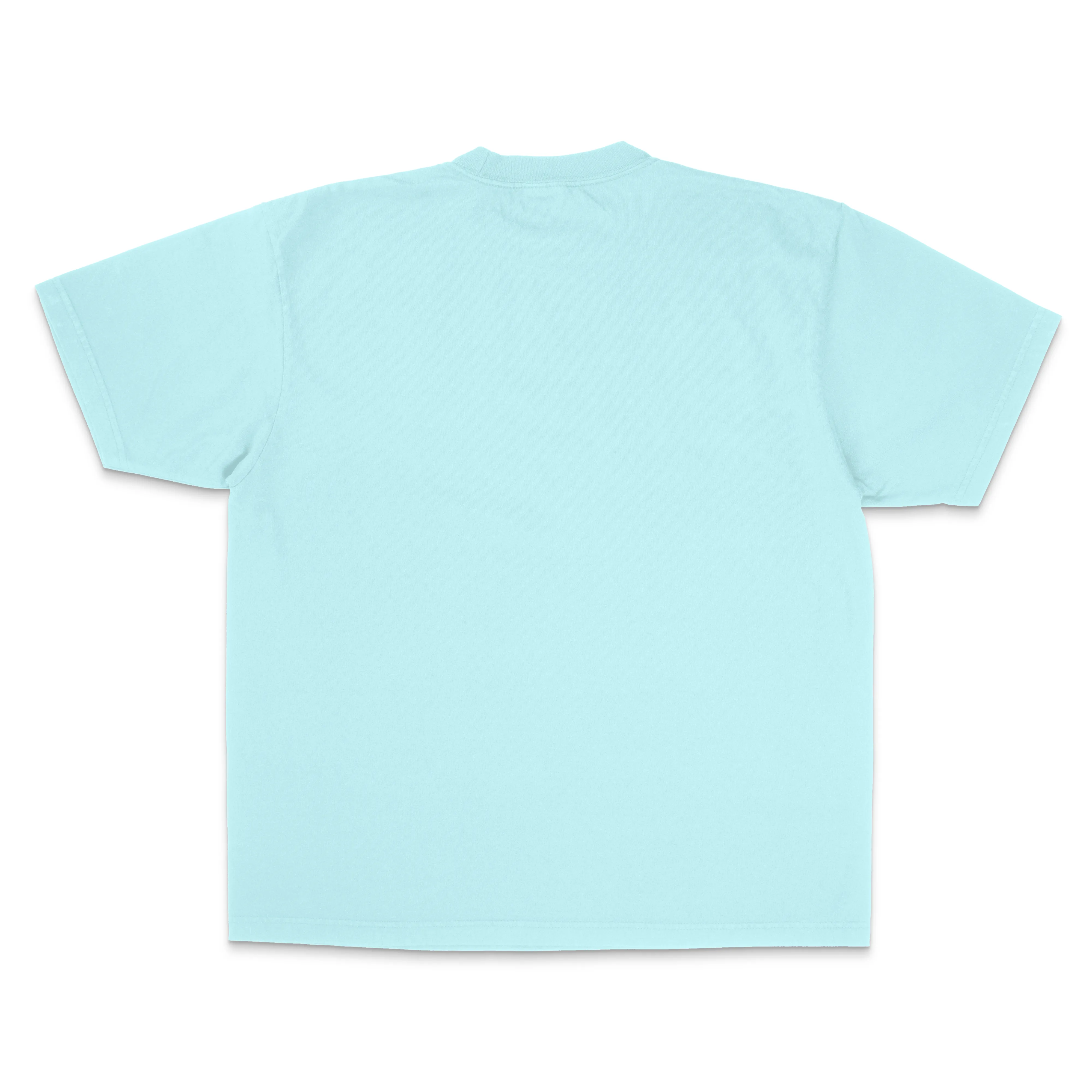 Heavyweight Garment Dye Short Sleeve Tee - Powder Blue