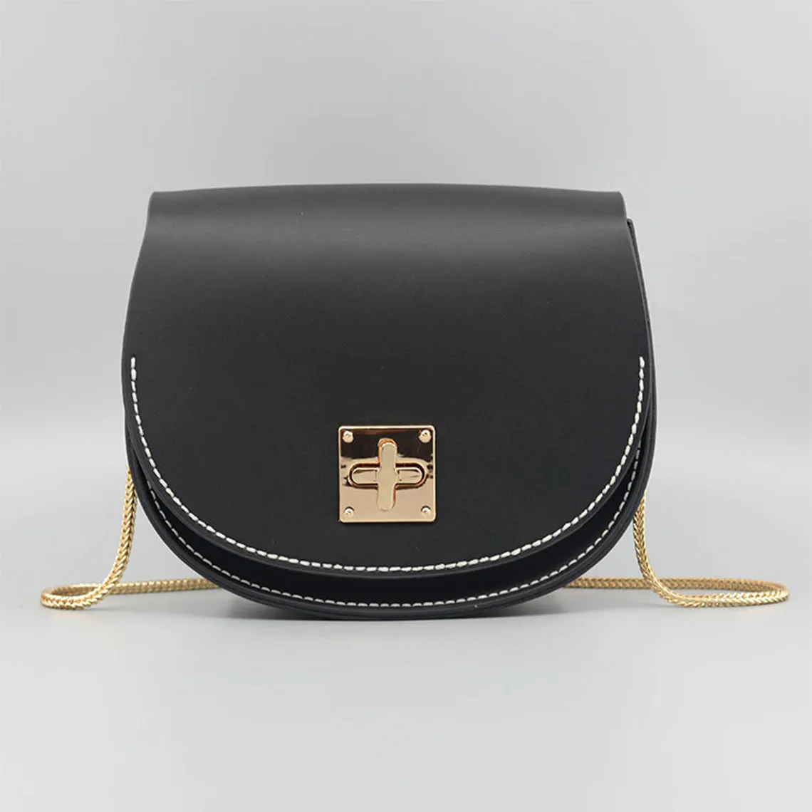 Leather Saddle Bag DIY Kit Crossbody Vintage Style