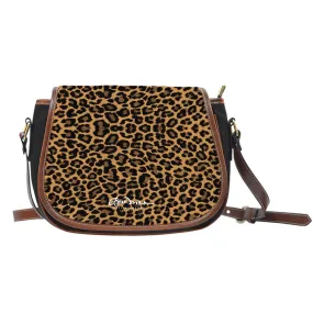 Leopard Saddle Shoulder Bag