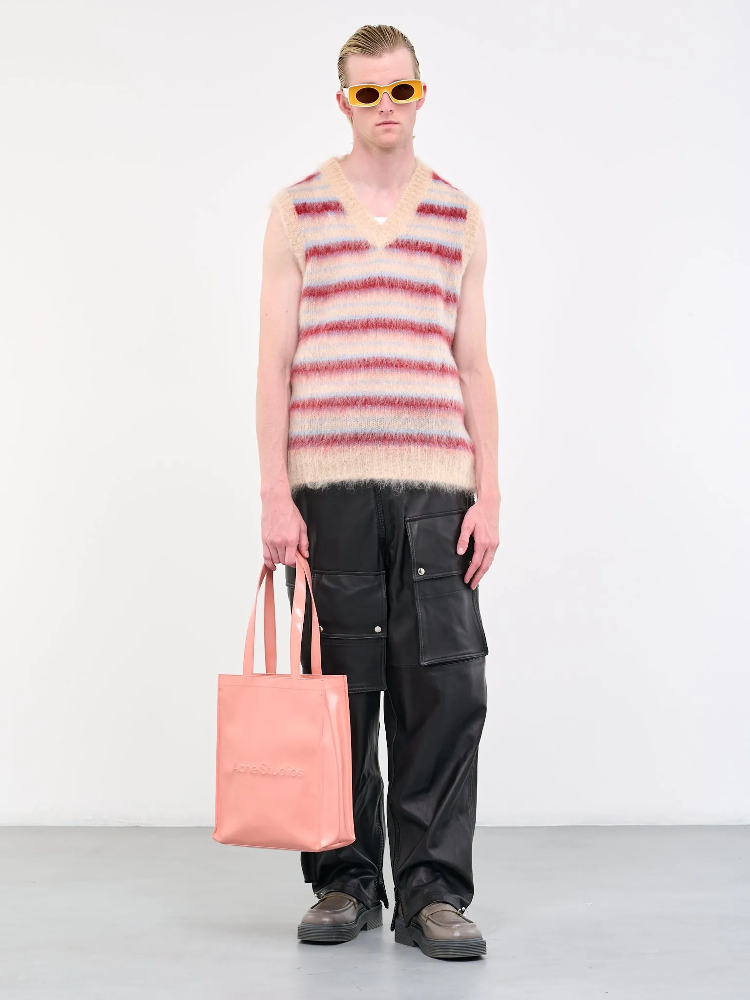 Logo Tote Bag (LOGO-SHOPPER-PORTRAIT-SALMON-P)