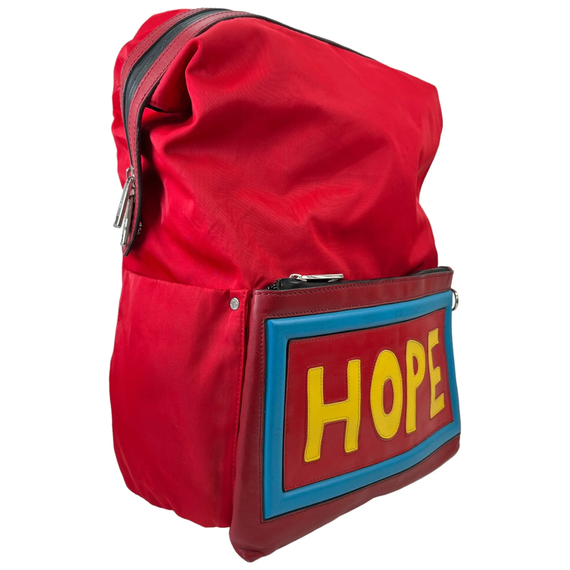 Men's Nylon Hope Backpack Red