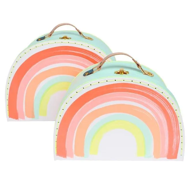 Meri Meri Rainbow Mini Suitcases (Set of 2)