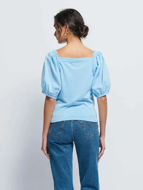 Nation Naya Puff Sleeve Top