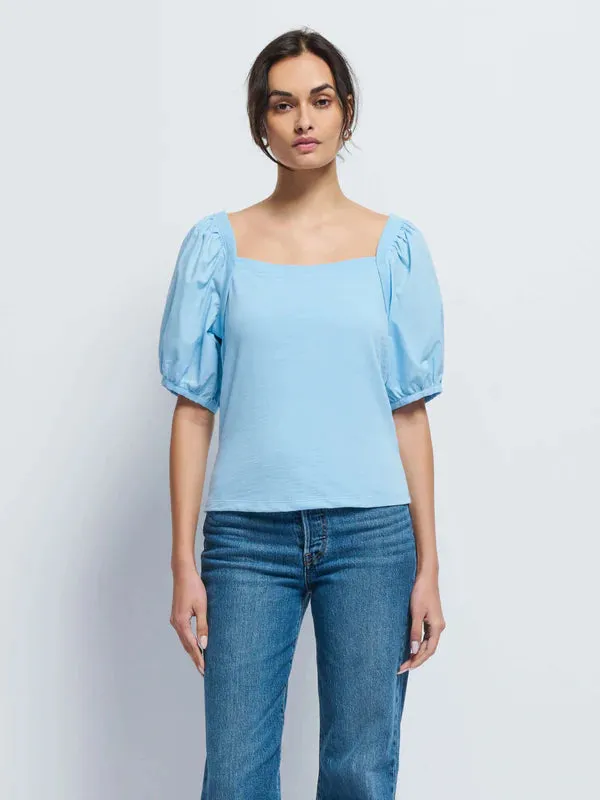 Nation Naya Puff Sleeve Top