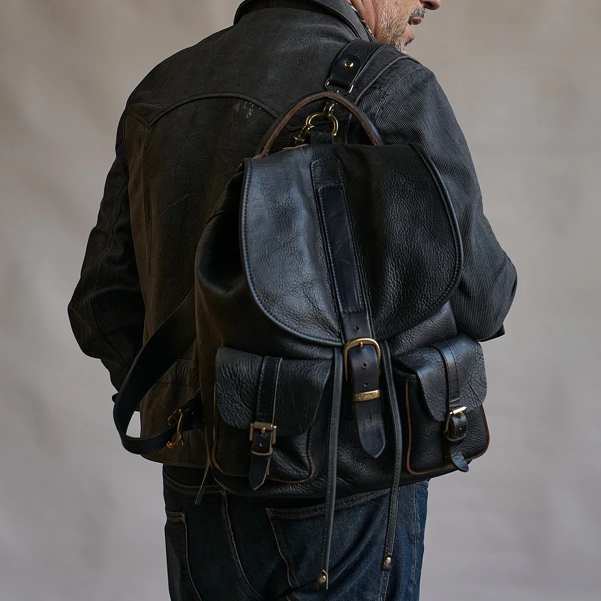 No.180 Rucksack | Bison Charcoal x10