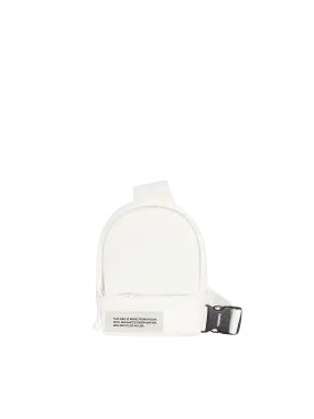 Nylon Cross-Body Bag—off-white