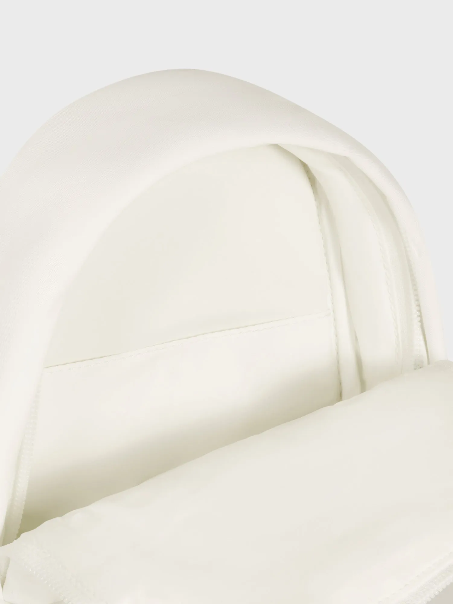 Nylon Cross-Body Bag—off-white