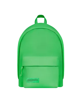 Nylon Padded Backpack—jade green