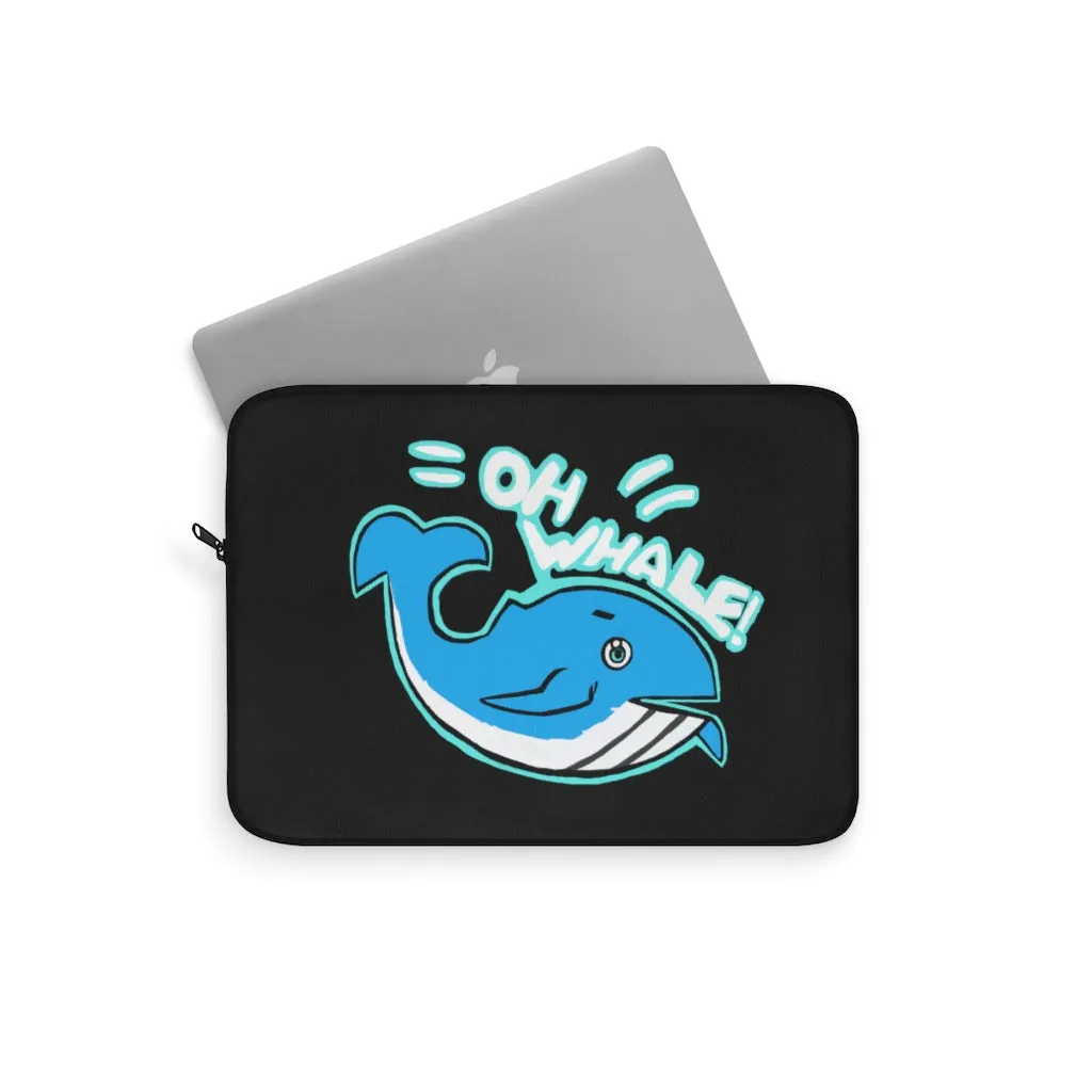 Oh Whale Laptop Sleeve