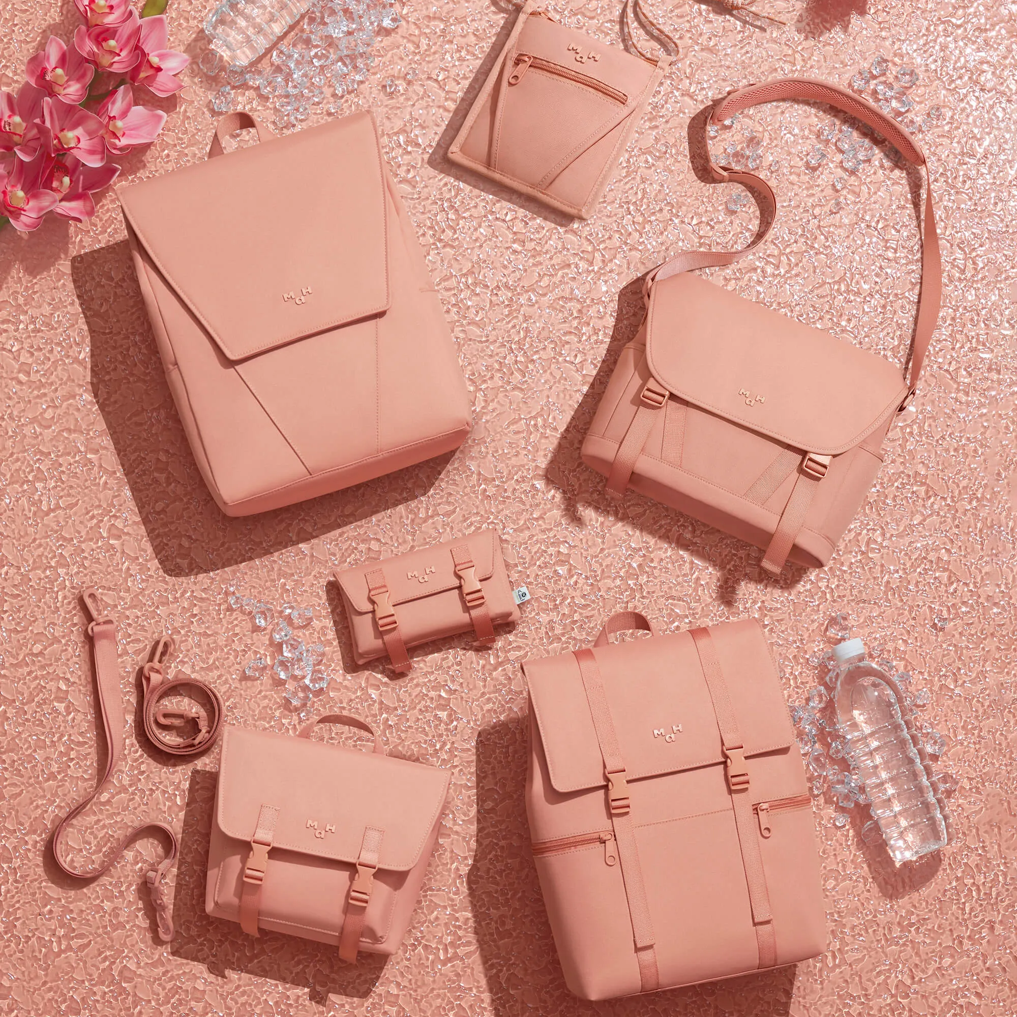 Oli Crossbody Backpack | Glacier Pink | 3L