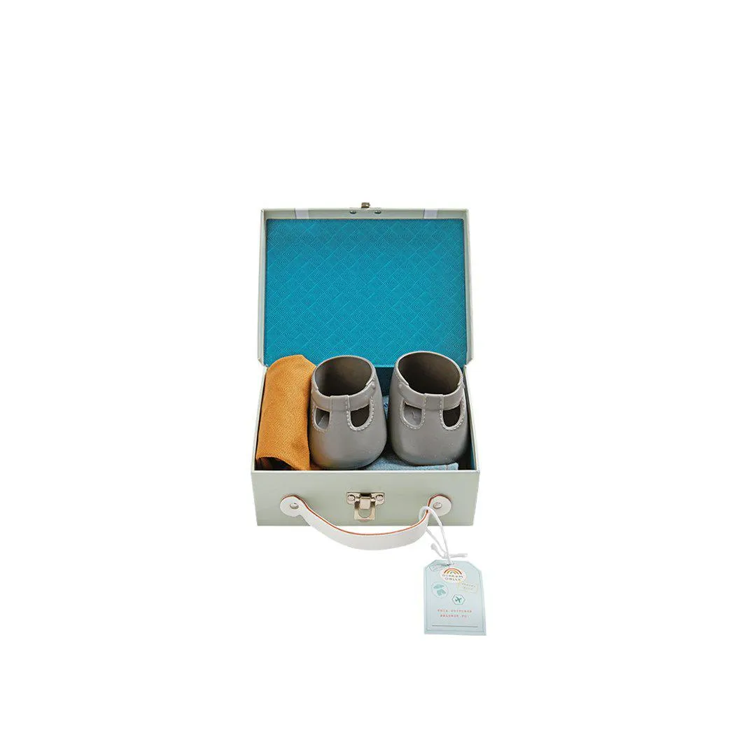 Olli Ella Dinkum Doll Travel Togs - Sage