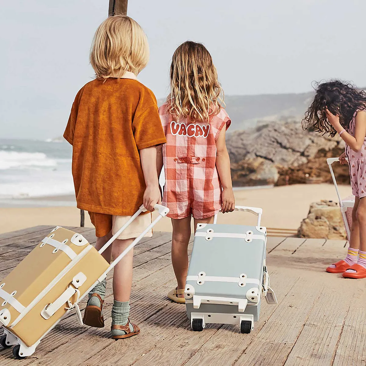 Olli Ella See Ya Suitcase - Butterscotch
