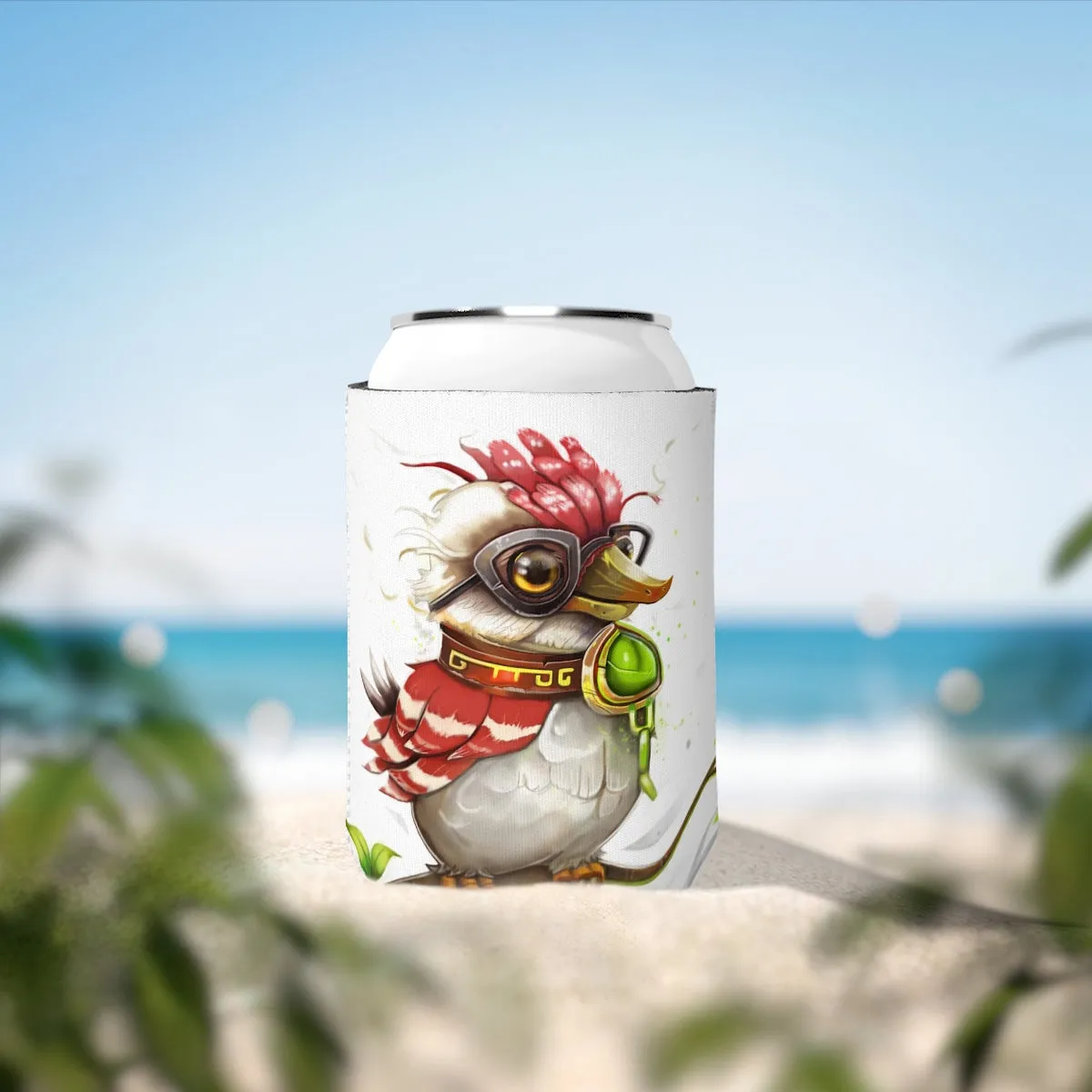 Pete the Sweet Little Bird Can Cooler Sleeve