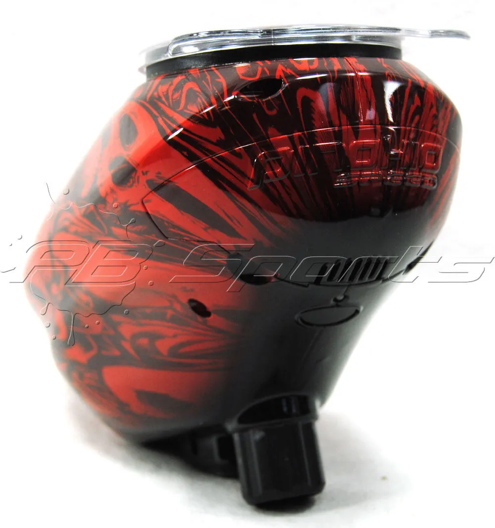 Pinokio Speed Hopper - Skulls and Roses - Red