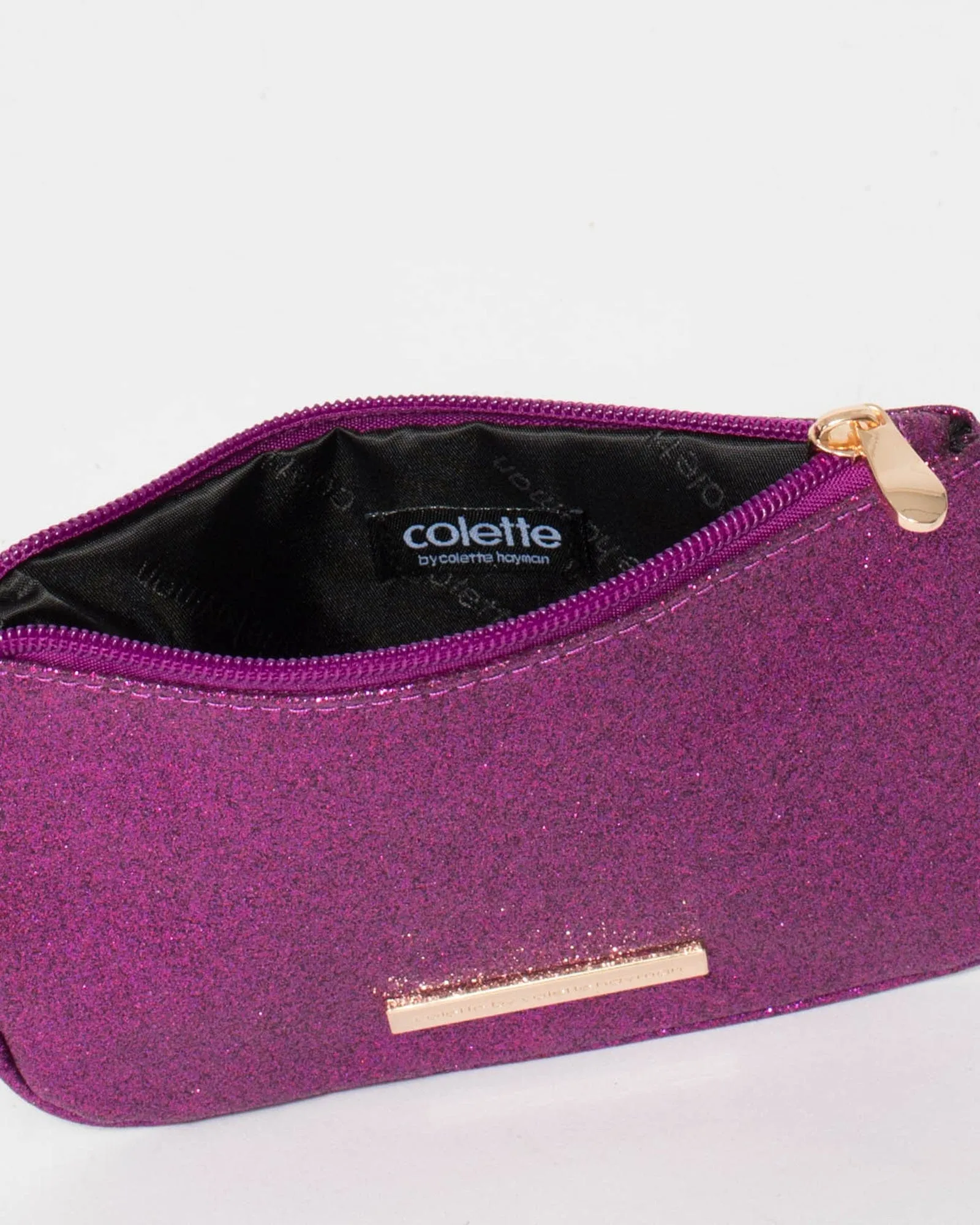 Purple Shell Charm Purse