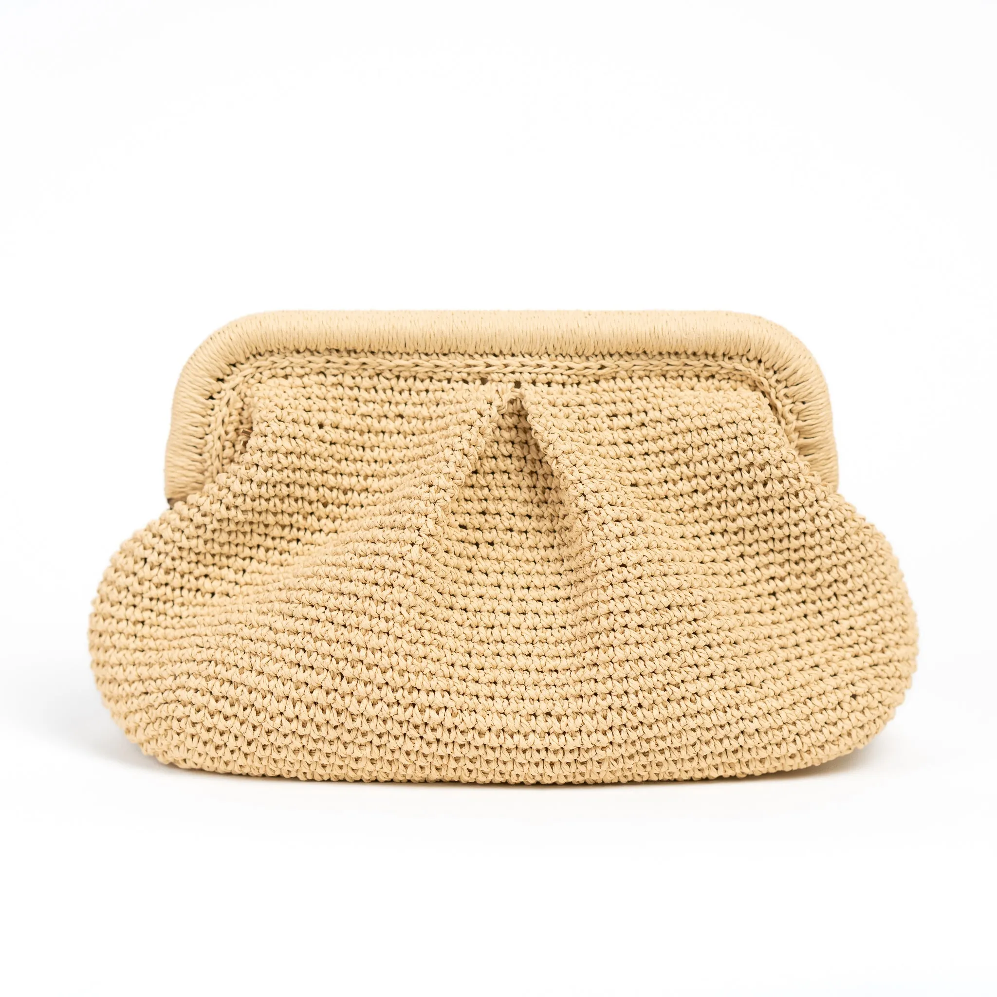 Raffia Wedding Clutch