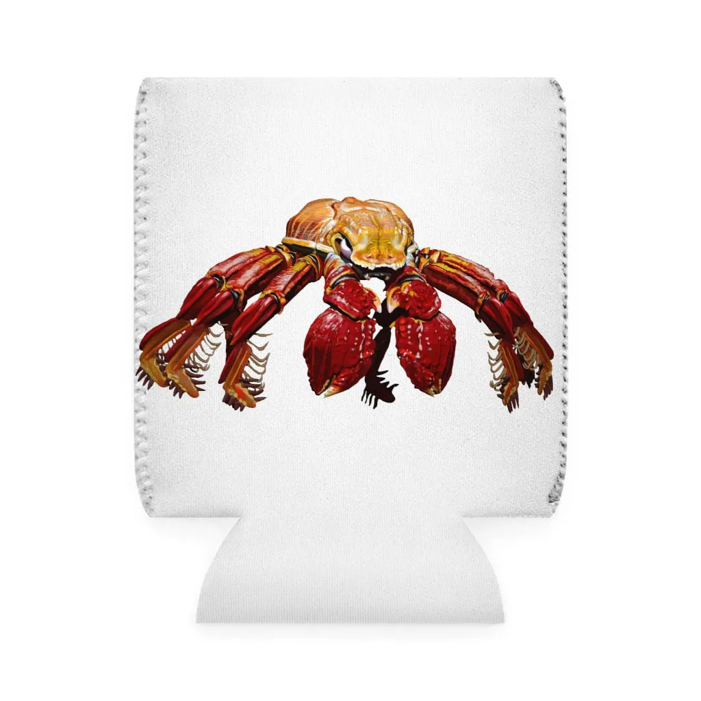 Red Crab Can Cooler Sleeve