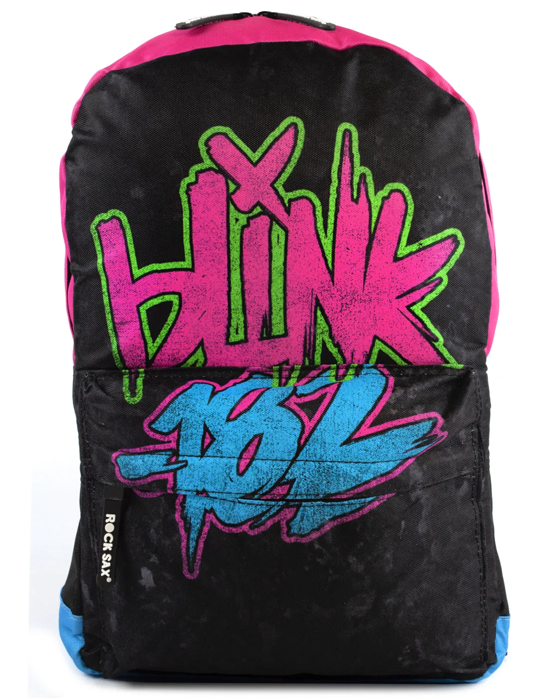 Rock Sax Blink 182 Logo Backpack - Black