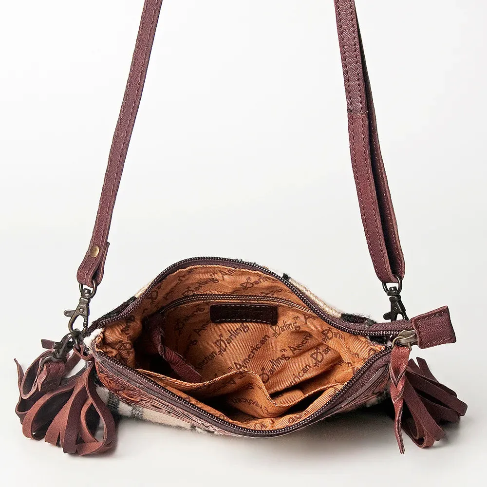 Saddle Crossbody Wristlet