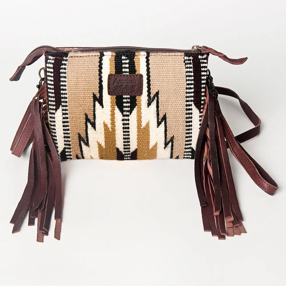 Saddle Crossbody Wristlet
