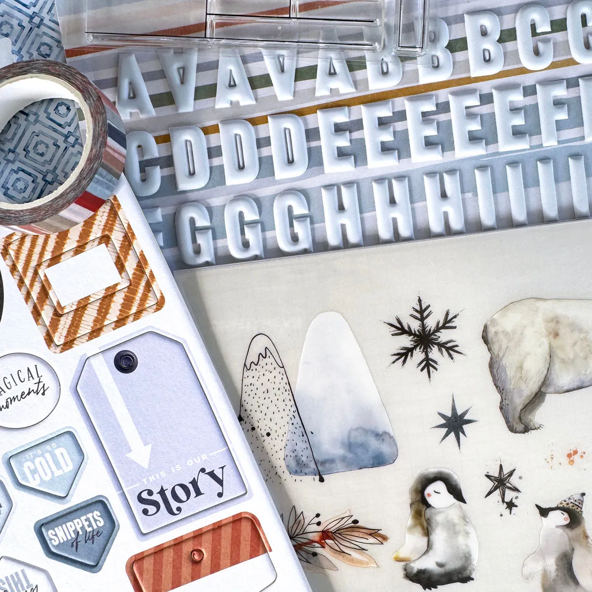 Scrapbooking Kit Subscription - Choose Your Add On - 1 month