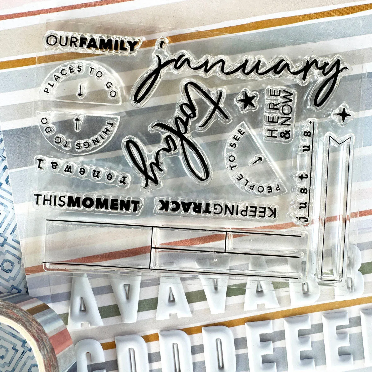 Scrapbooking Kit Subscription - Choose Your Add On - 1 month