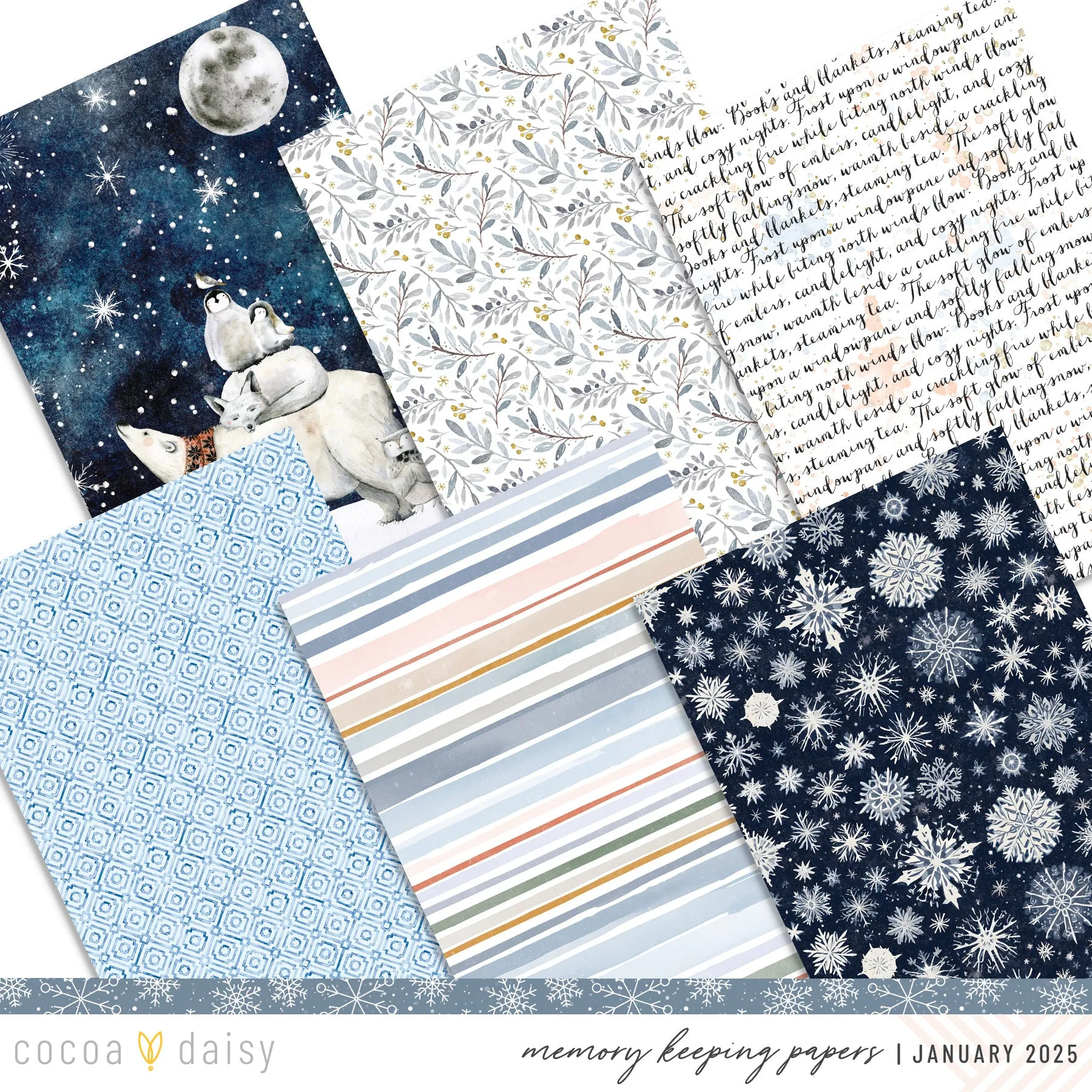 Scrapbooking Kit Subscription - Choose Your Add On - 1 month