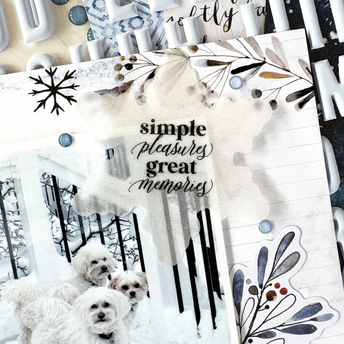 Scrapbooking Kit Subscription - Choose Your Add On - 1 month