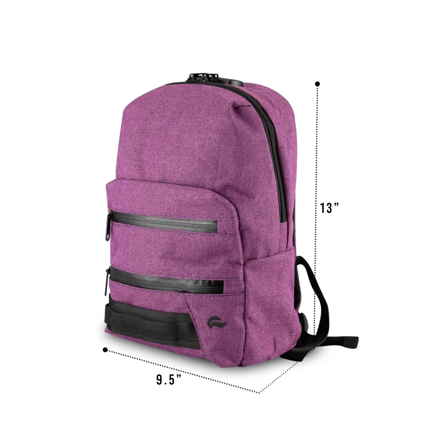 Skunk Smell Proof Combo Lock Mini Backpack