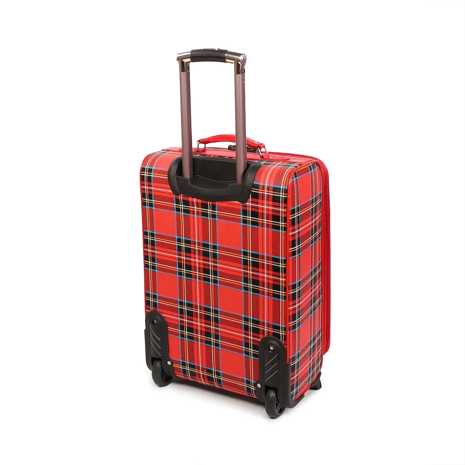 Tartan Luggage Suitcase Bag