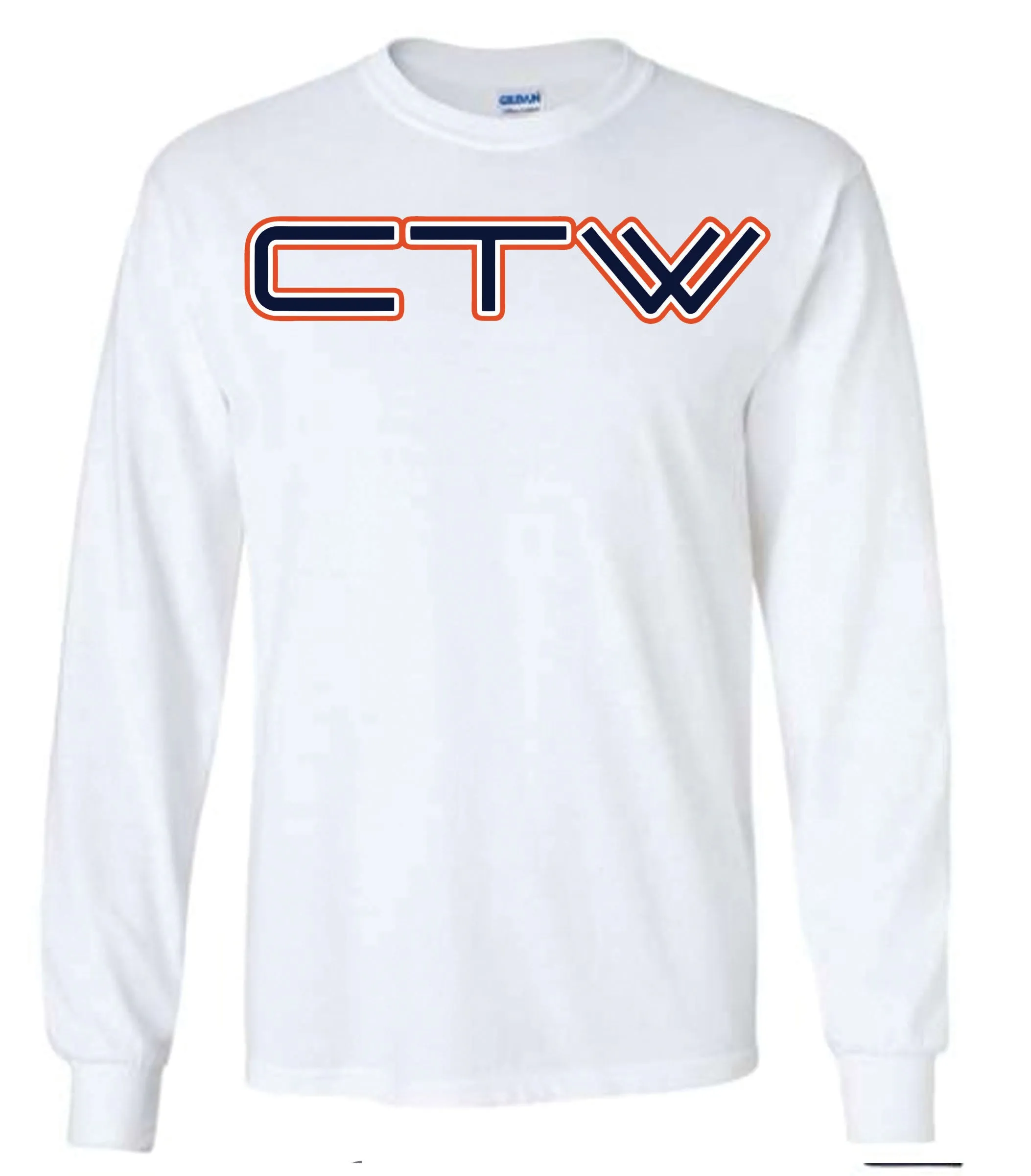 Traditional Design Long Sleeve Tee – Adult