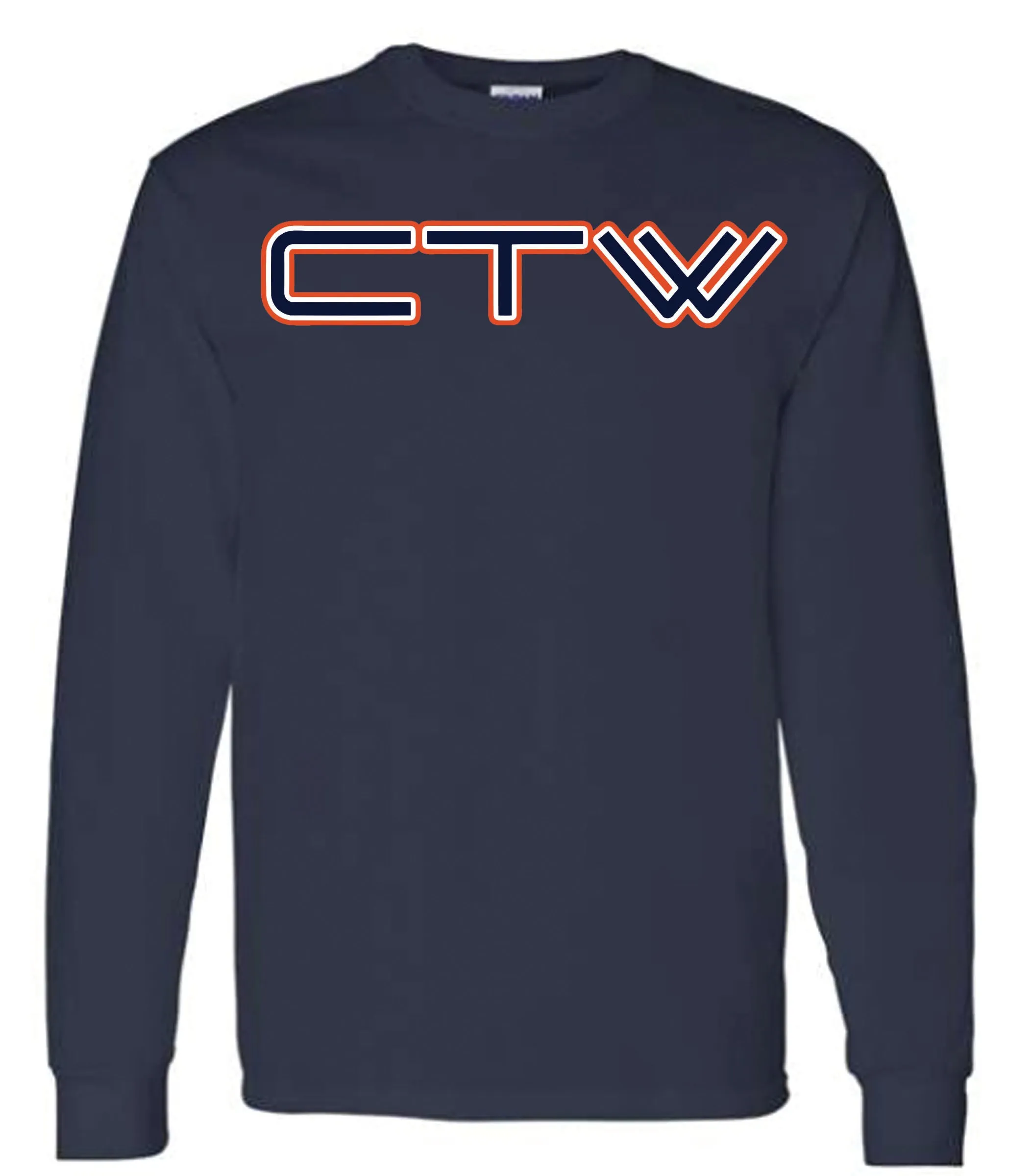 Traditional Design Long Sleeve Tee – Adult