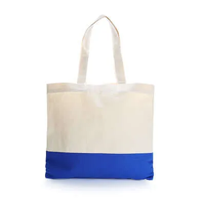 Two Tone Canvas Tote Bag