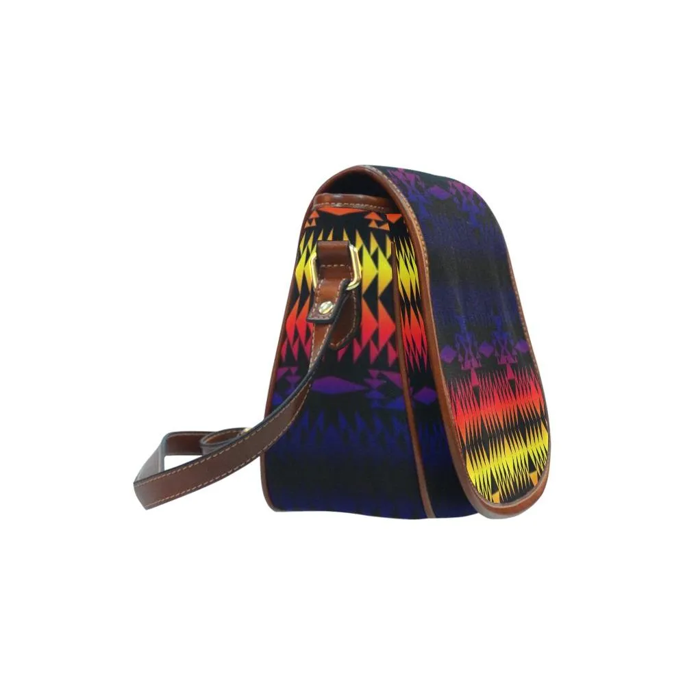 Two Worlds Apart Saddle Bag/Small