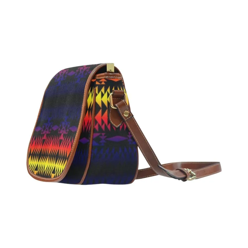 Two Worlds Apart Saddle Bag/Small